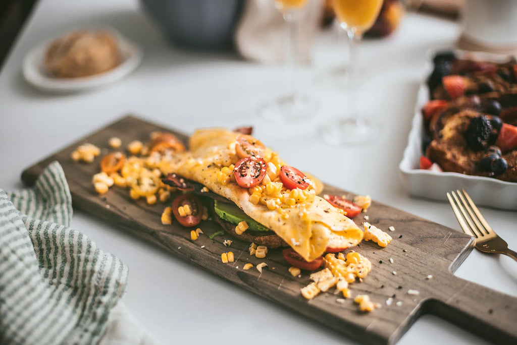 Herbs & Everything Farmers Market Omelette | Farmergirl Fresh