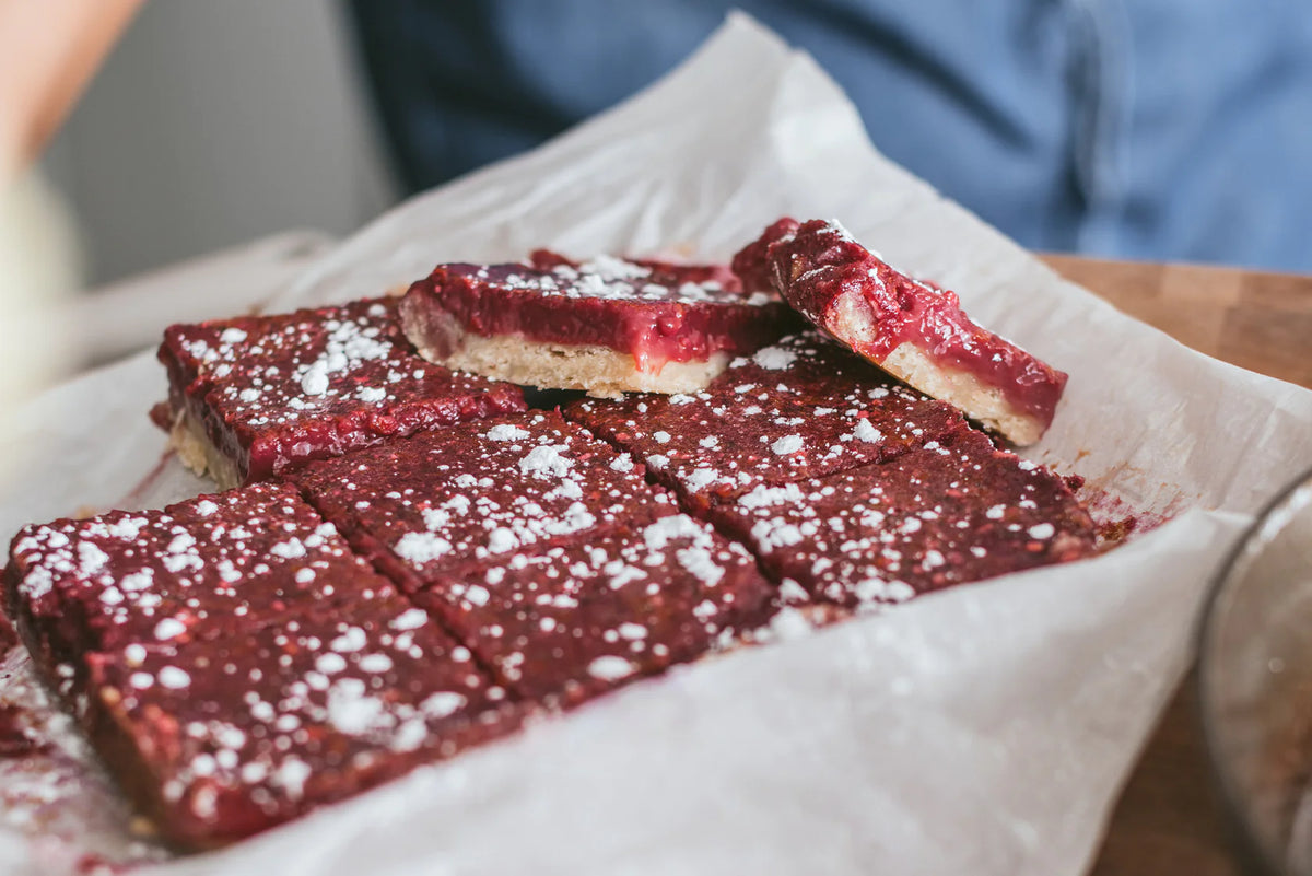 Blackberry Lemon Lavender Bars