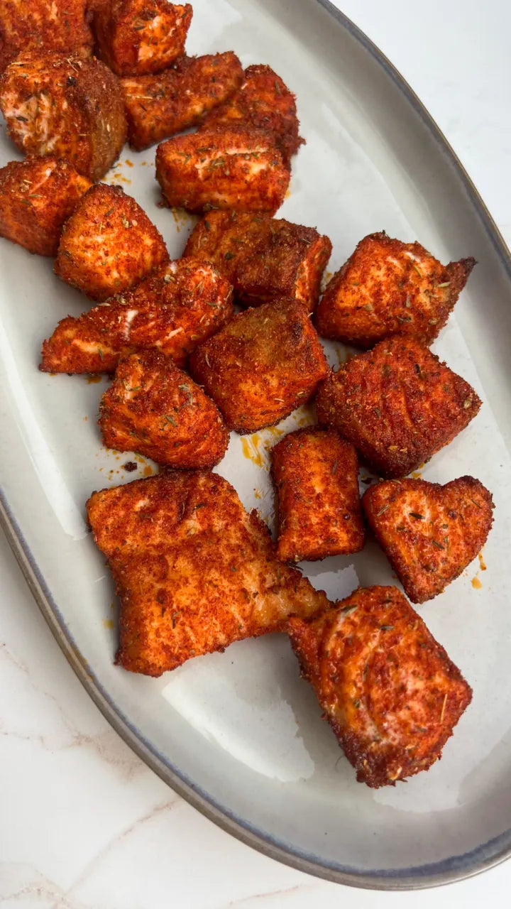 Blackened Salmon Bites