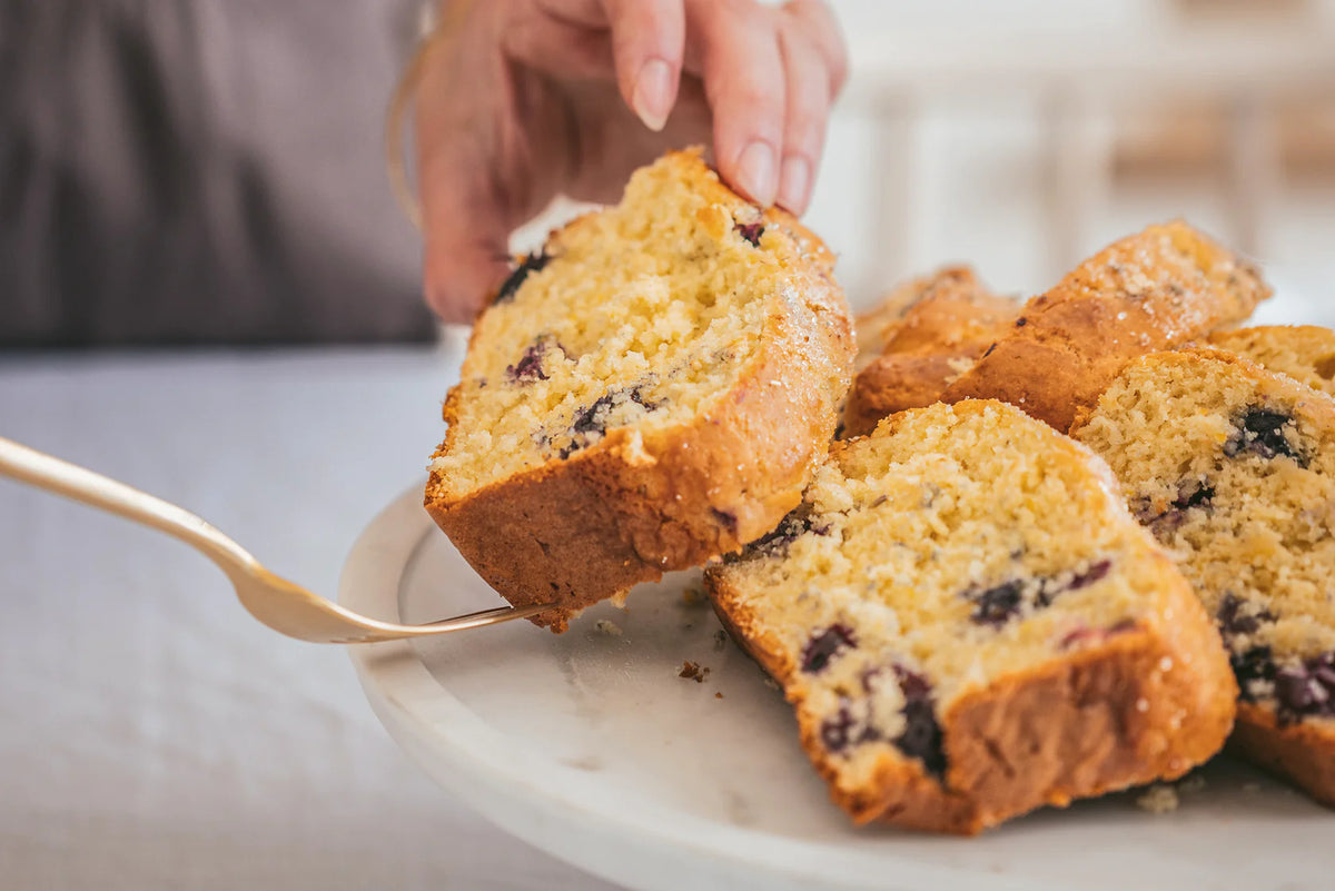 Blueberry Lemon Lavender Bread