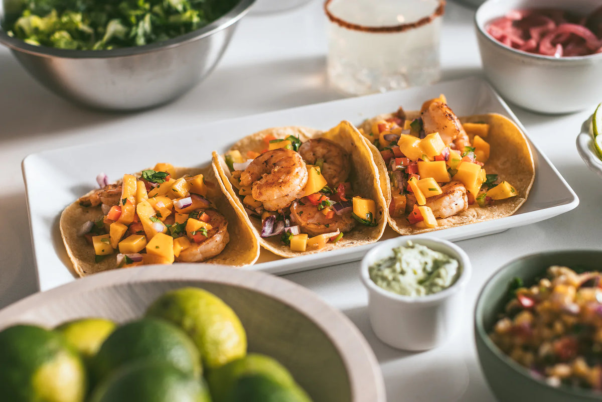 Southwest Shrimp Tacos