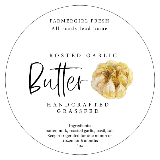 ROASTED GARLIC BUTTER